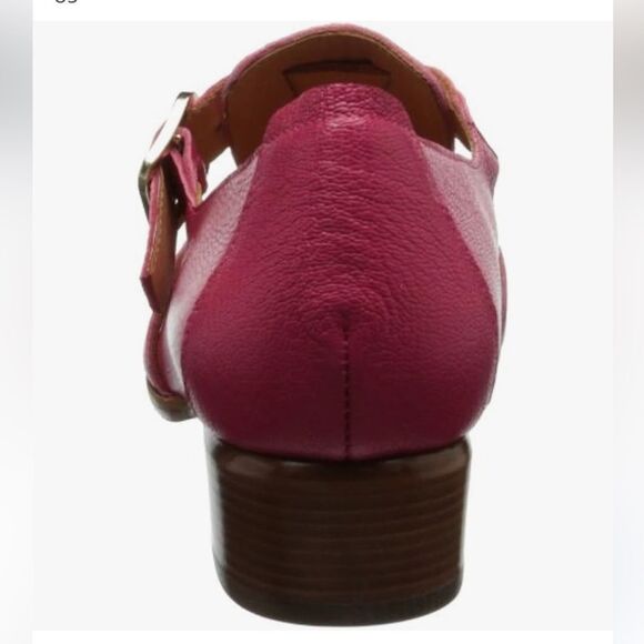 Chie Mihara Salou zine fisherman block heel sandal pump mosto pink size 39 - Picture 3 of 12